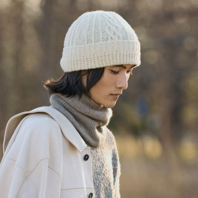 chisaki(チサキ) ニットキャップ Hope ニット帽 レディース 秋冬