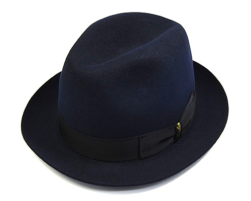 イタリア Borsalino(ボルサリーノ) ファーフエルトソフト帽 Umberto