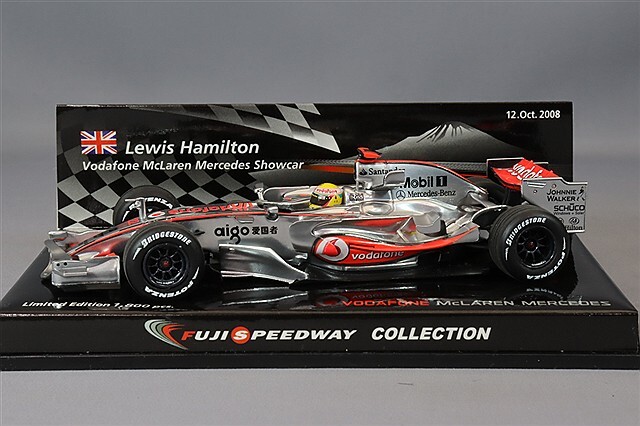 ミニチャンプス1/43メルセデスAMGW10 L.ハミルトンN.ラウダ追悼カラー