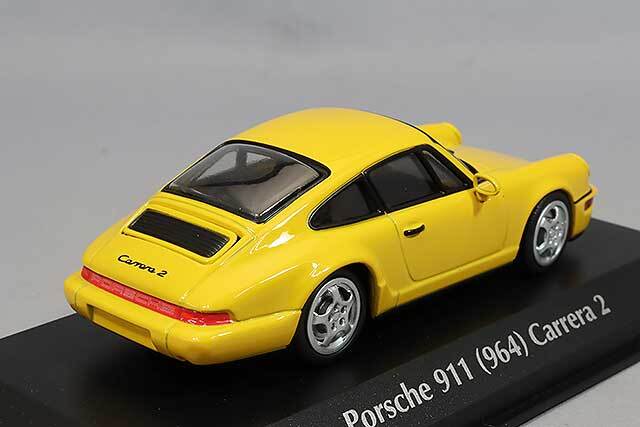 マキシチャンプス 1/43 ポルシェ 911 カレラ 1992 イエロー