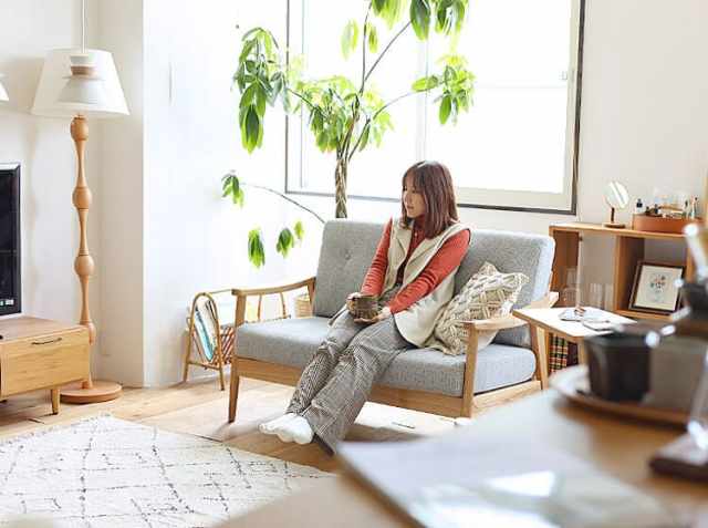 2人掛けソファー Henry（ヘンリー）グレータイプ｜北欧・ヴィンテージ