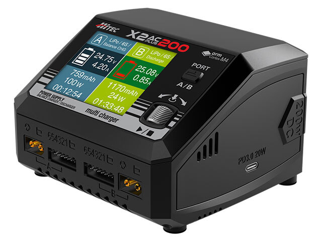 ハイテック 充電器 AC/DC充放電器 マルチチャージャー X1 ACプラス IV