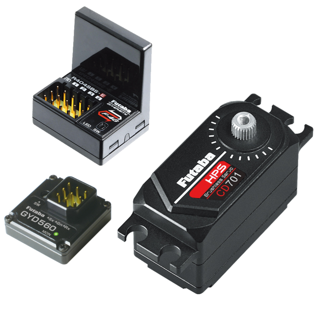 フタバ RSセット RS404SBS-E+HPS-CT702 00107409 EPカー用受信機・1