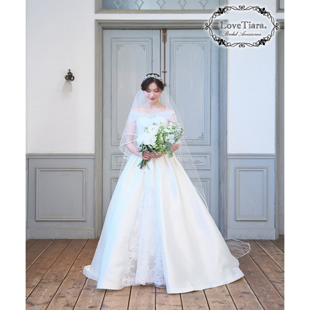 ロングベール【サテンパイピング】（フロントミディアムタイプ） 通信