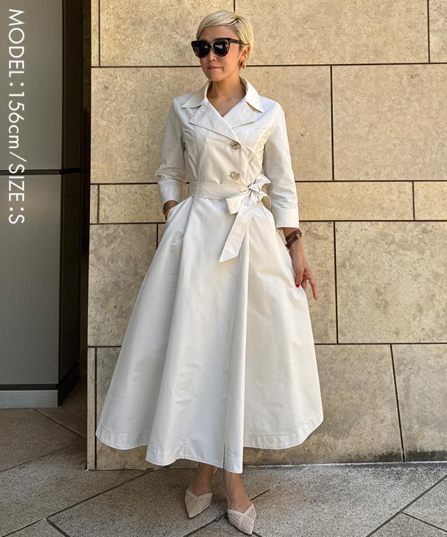 トレンチワンピースコート(撥水機能生地)｜JENNE(ジェンヌ)公式通販