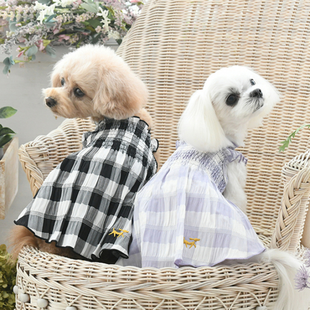 在庫限り】ROPE' PICNIC ギンガムチェックキャミワンピ Pets-first