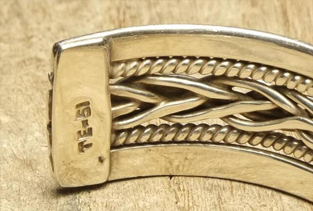 バングル ブレスレット メキシカン ジュエリー ヴィンテージ シルバー