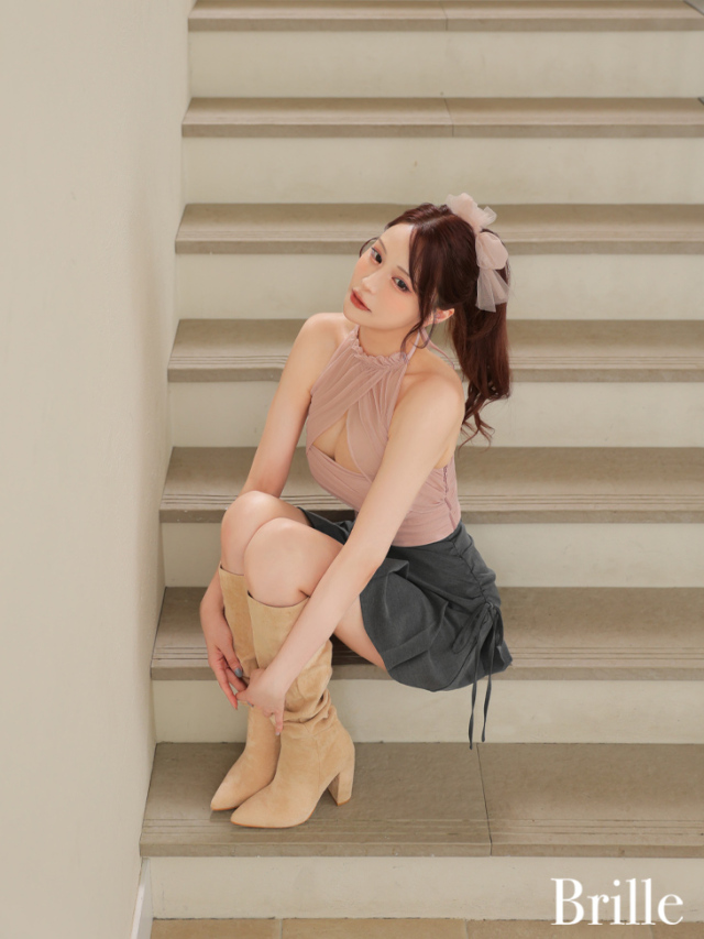 XS～Lサイズあり】fleur de brille setup dress (brille3788)