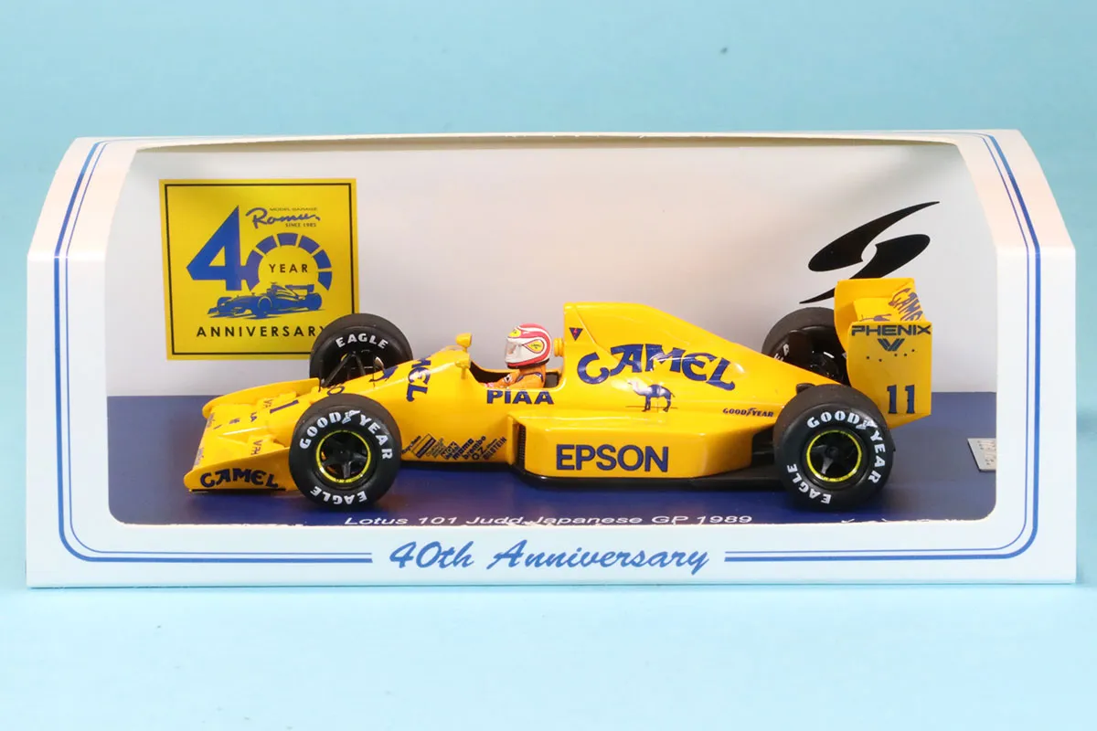 40周年記念商品 ロム特注スパーク 1/43 ロータス 101 ジャッド 日本GP