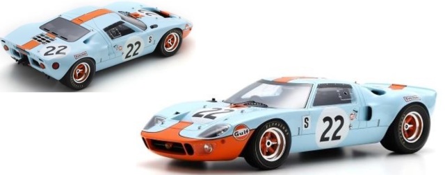 スパーク 1/43 フォード GT40 Mk.IV セブリング 12h 1967 Winner No.1