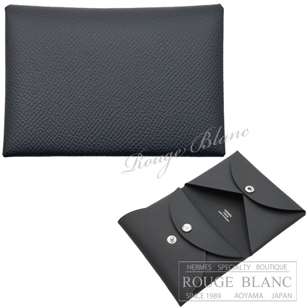 エルメス カルヴィ デュオ カードケース 名刺入れ コインケース