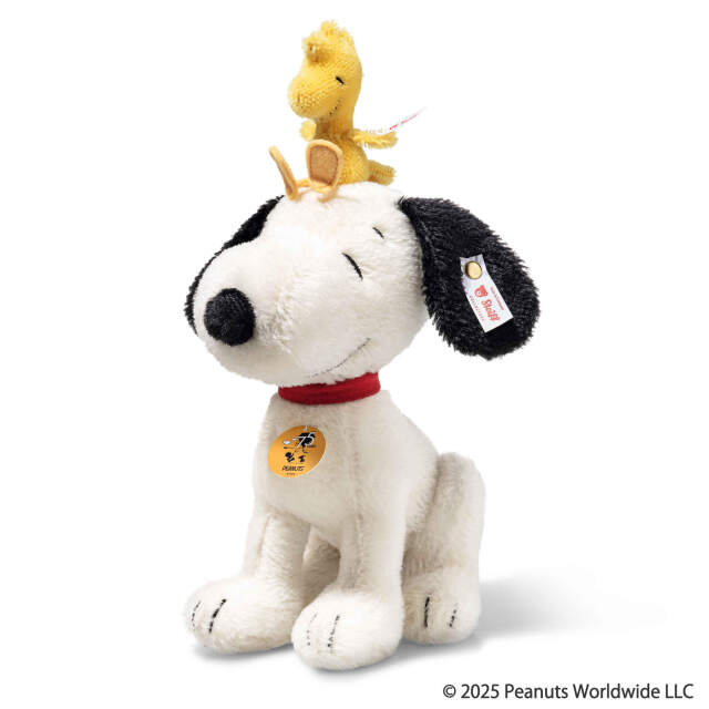 スヌーピーとウッドストック | ドイツ最高級テディベアのシュタイフ