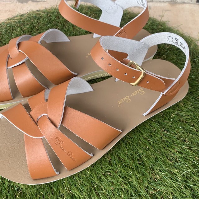 s(ソルトウォーターサンダル)】Sun San swimmer(ベルクロ)/tan茶/大人