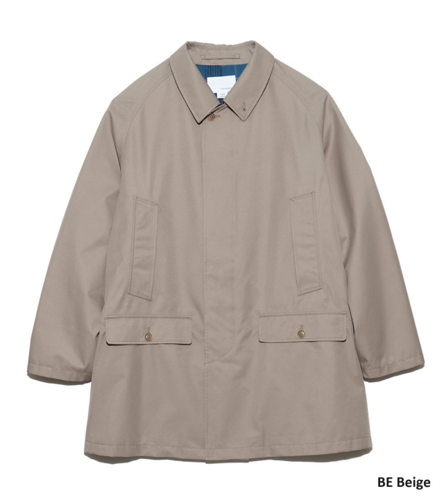 SUBF355 nanamica 2L GORE-TEX Short Soutien Collar Coat ナナミカ 2
