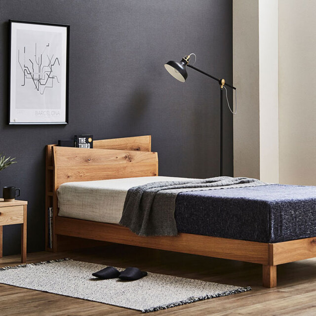 レオニベッドフレーム|シェララフィアブランドのお洒落なデザイン