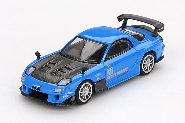 MINI GT 1/64 マツダ RX-7 RE雨宮 20B NA 3ROTOR-7