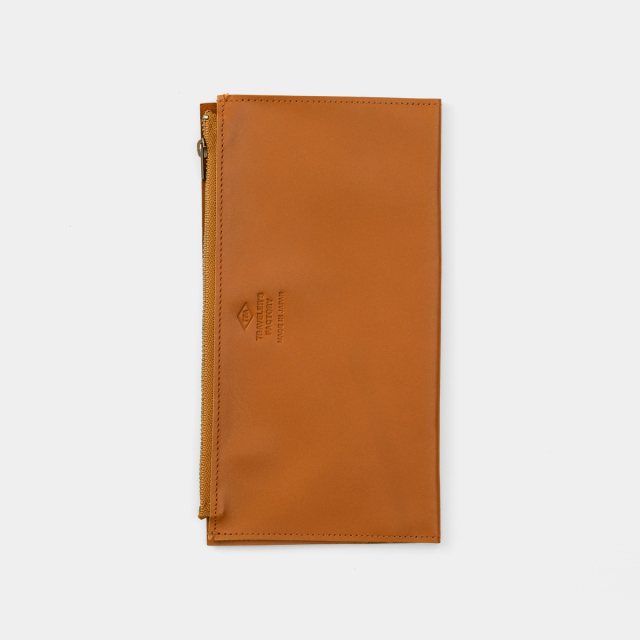 TF トラベラーズノート レザージッパーケース ブラウン (07100626)