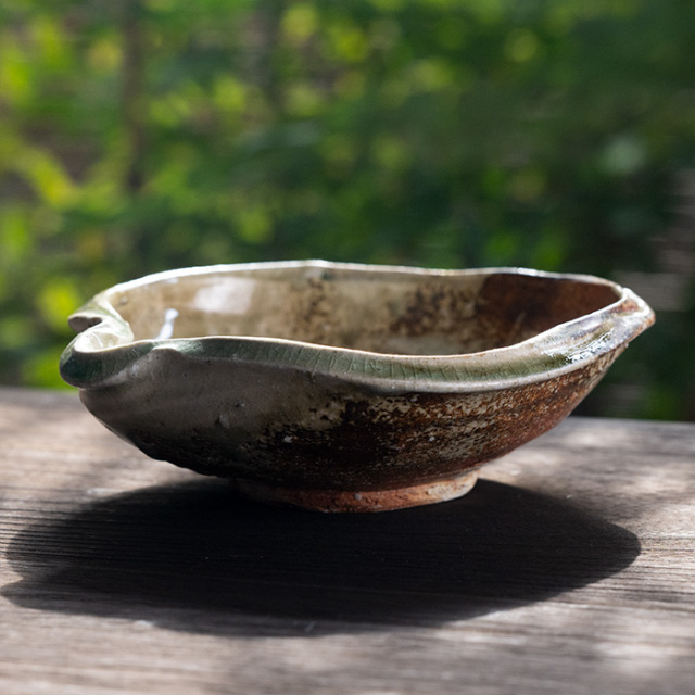 和食器 伊賀灰釉片口鉢 作家「新学」