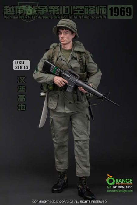QORANGE QOTOYS】QOM-1035 1/6 Vietnam War 101st Airborne Division