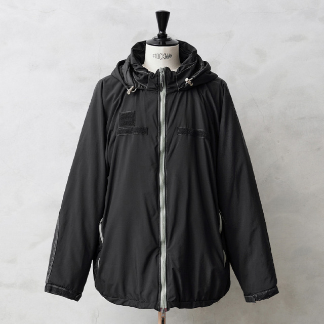 実物 USED 米軍 ECWCS Gen III Level 7 ジャケット DEEP BLACK染め