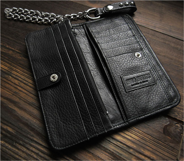 トラッカーズ ウォレット バイカーズ ライダーズ ウォレット 二つ折り