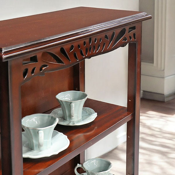 マリナカッシーリ アンティーク調 オープンラック（本棚）｜Y-KAGU