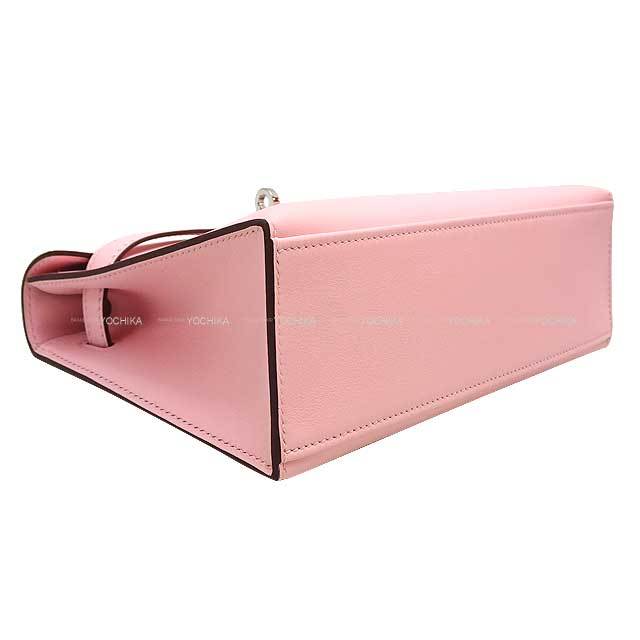 HERMES エルメス ハンドバッグ ポシェットケリー ローズサクラ