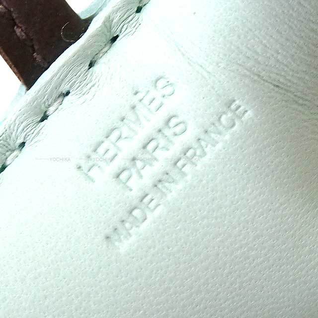 HERMES エルメス バッグチャーム バディ ヴェールペパーミント