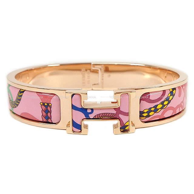 HERMES エルメス ブレスレット バングル クリック アッシュ PM 乗馬の