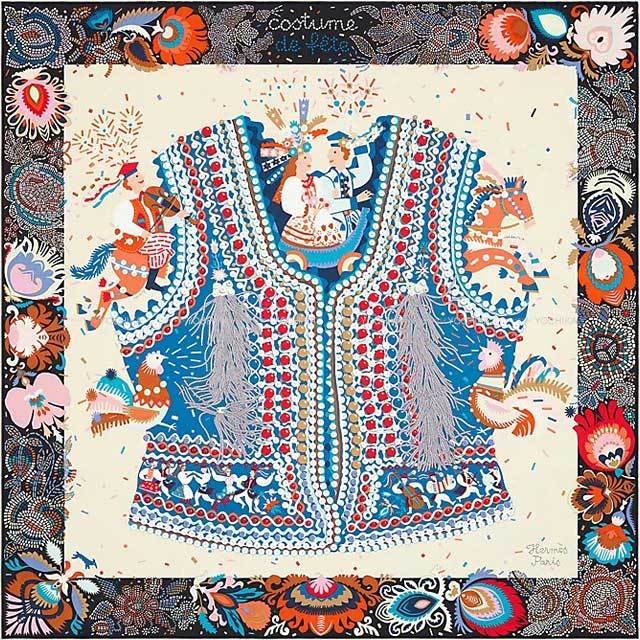 2023年春夏新作 HERMES エルメス スカーフ カレ90 コスチューム ド