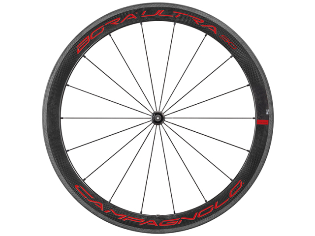 CAMPAGNOLO BORA ULTRA 50 レッドフランジ WO(F+R) シマノ