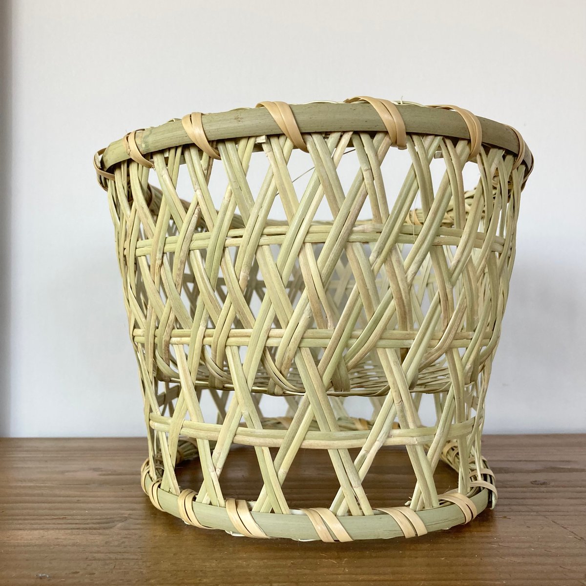 スズ竹 すず竹 ごかご 椀かご（小・楕円） ／岩手県一戸 鳥越竹細工