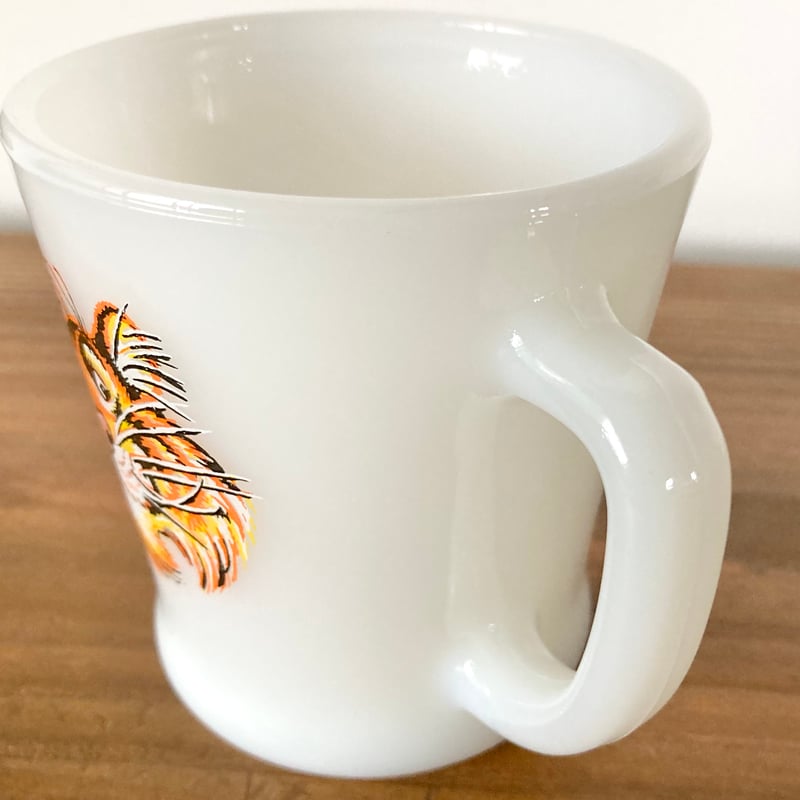 FIRE KING Esso Tiger ファイヤーキング マグカップ エッソタイガー③