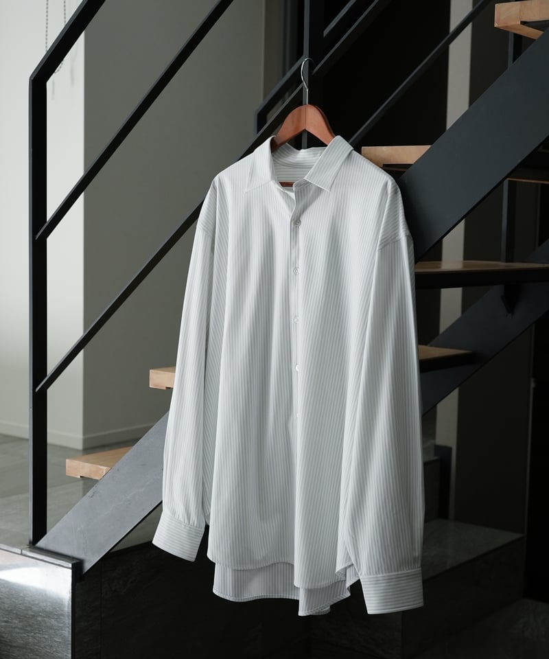 MB ULTIMATE FABRIC ジャージーストライプシャツ | MB -there is