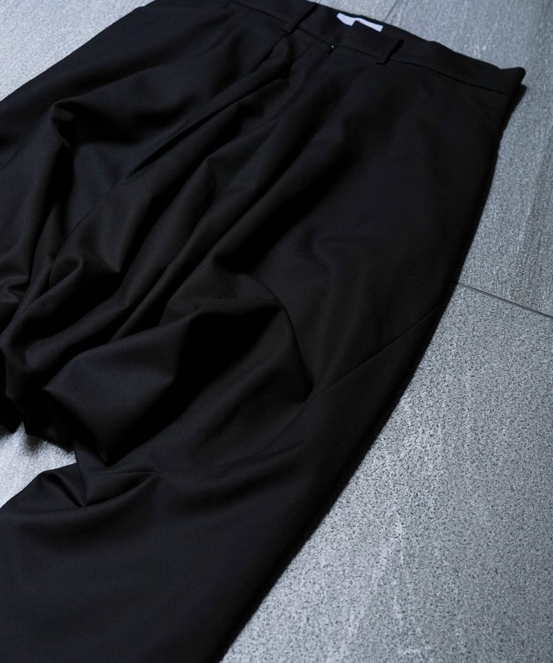 LINE限定ゲリラ販売】MB LIMITED ハイエンド尾州ウール サルエルパンツ