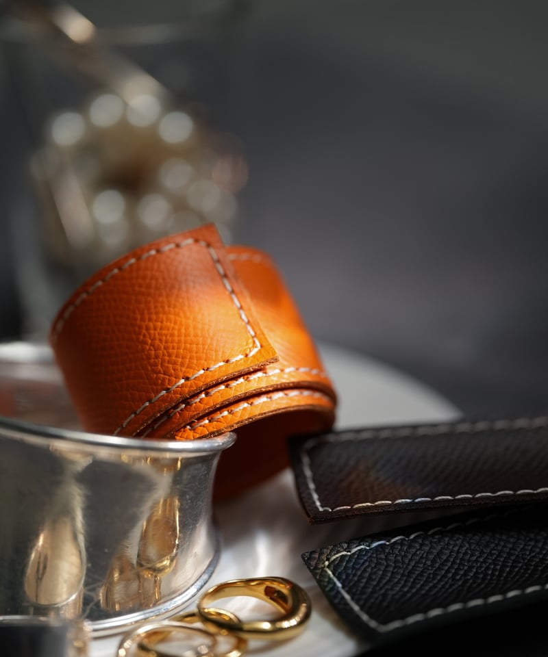 MB ULTIMATE FABRIC レザーブレスレット by アノネイ | MB -ther