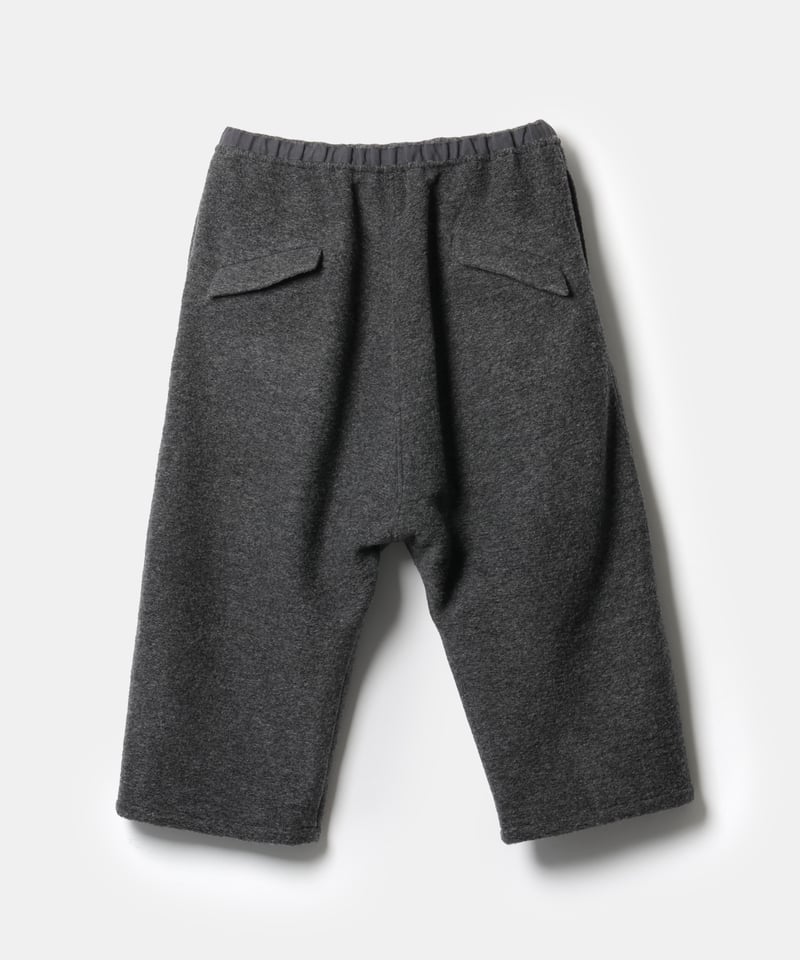 MB ULTIMATE FABRIC ウール縮絨サルエルパンツ by LANIFICIO B