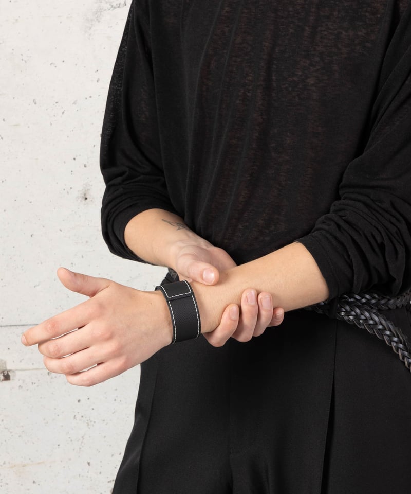 MB ULTIMATE FABRIC レザーブレスレット by アノネイ | MB -ther