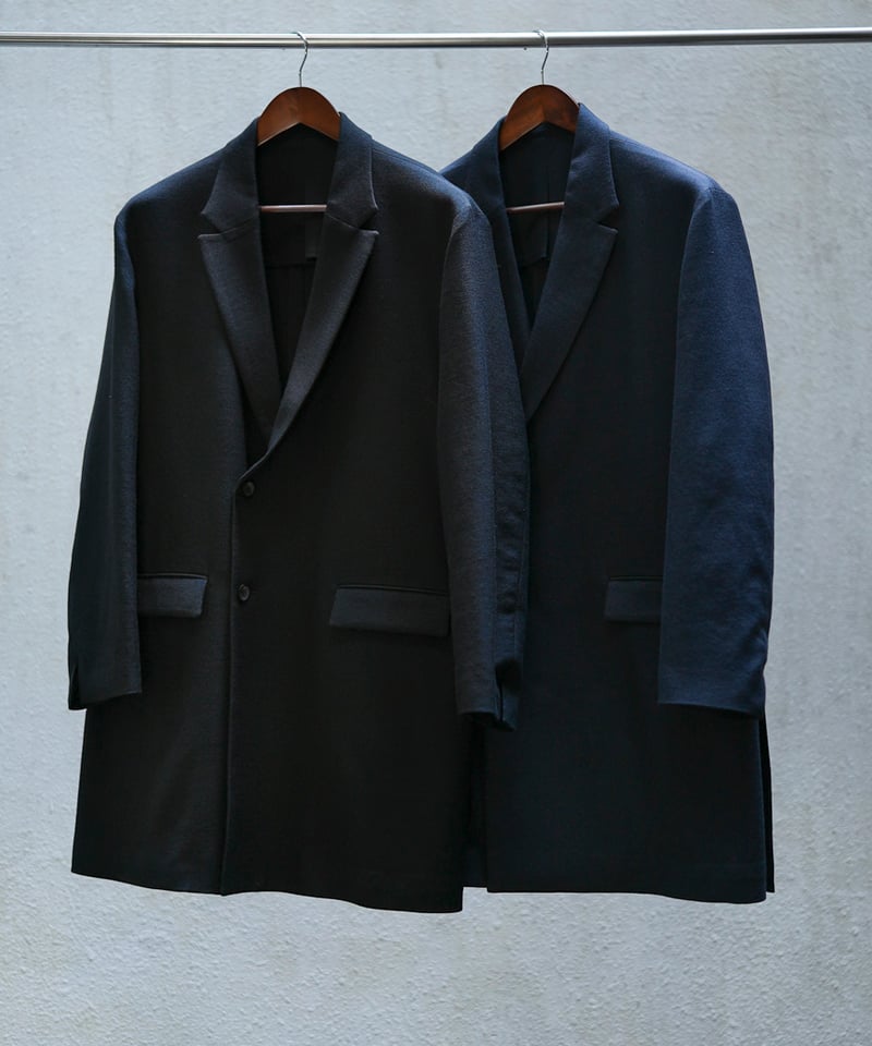 MBハイエンド尾州ウール テーラードジャケットコート | MB -there is a