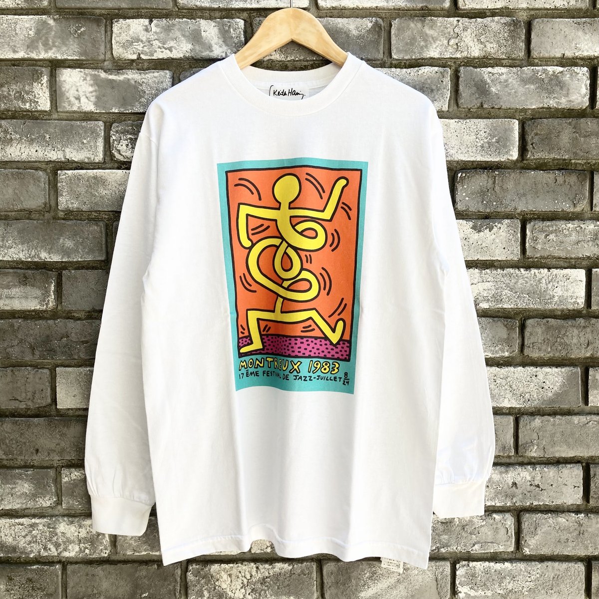 Keith Haring TEE】 “1983” LS Tee キースヘリング ロンT |