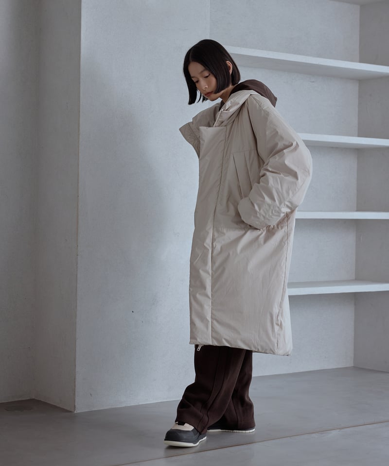 long puffer overcoat/3color | F A S H I R U