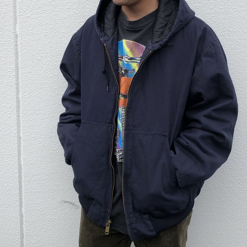 Carharttアクティブジャケット ネイビー | CUSTOM FEVER