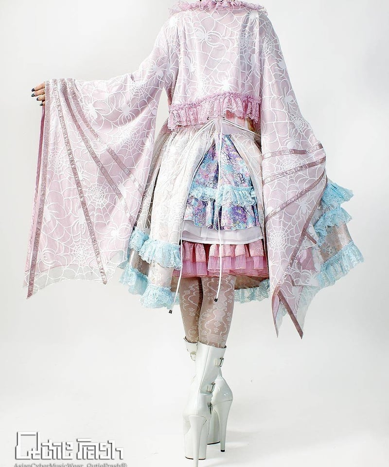 QutieFrash/キューティーフラッシュ 9925-CD 蜘蛛メッシュカーデ | Arco