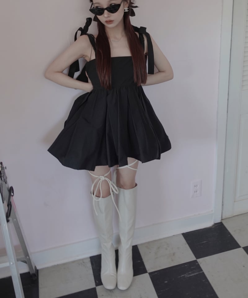 Basic Collection】リボンショートパンツ /Ribbon Short Pant