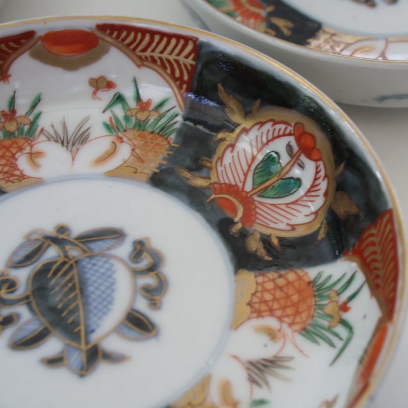 P-207 古伊万里 KOIMARI 色絵柘榴文皿 | imarimaru