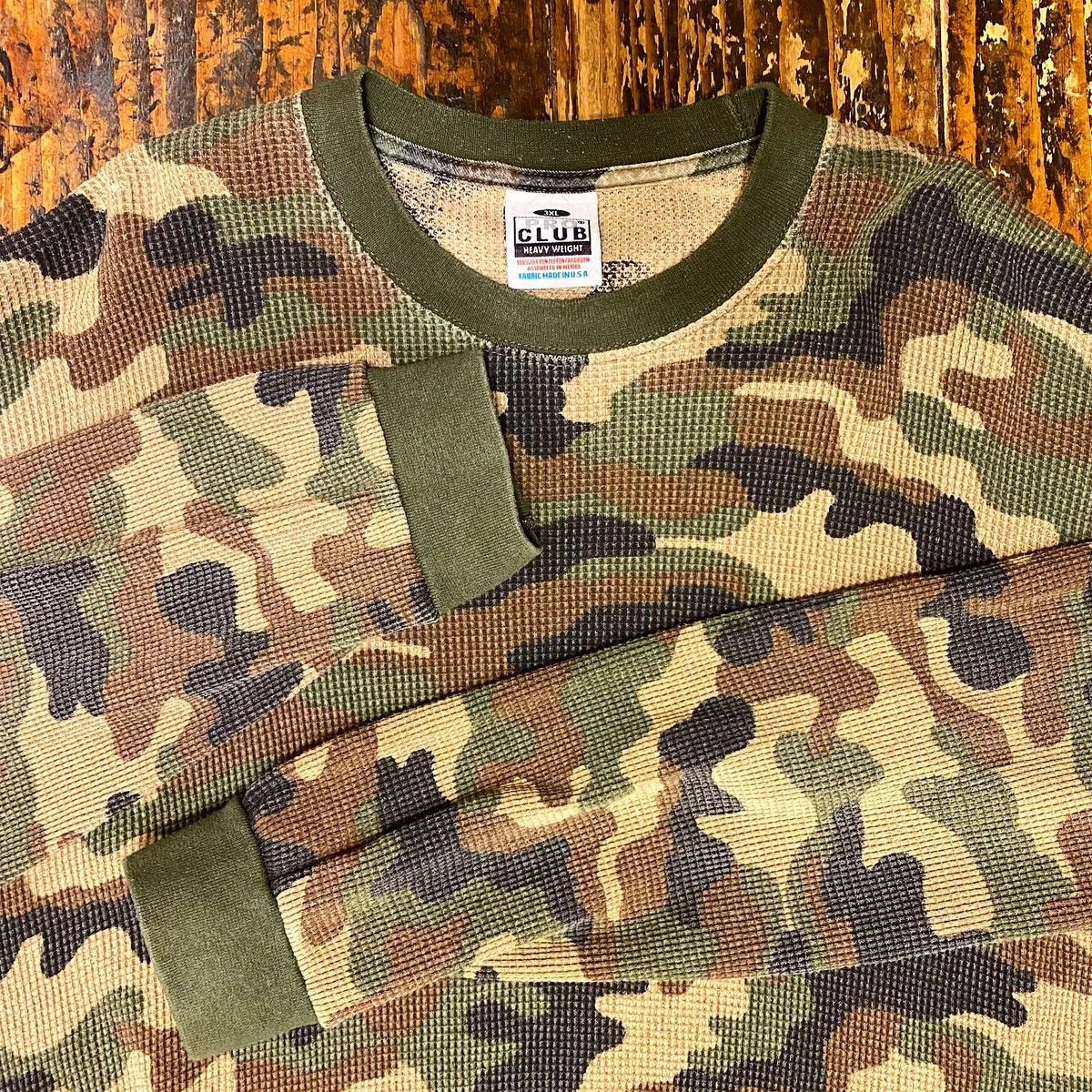 USED] PRO CLUB迷彩柄サーマル | garden730