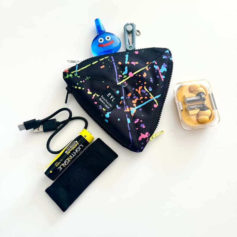 EYL Triple Pocket Pouch【S】Splatter | EYL Online