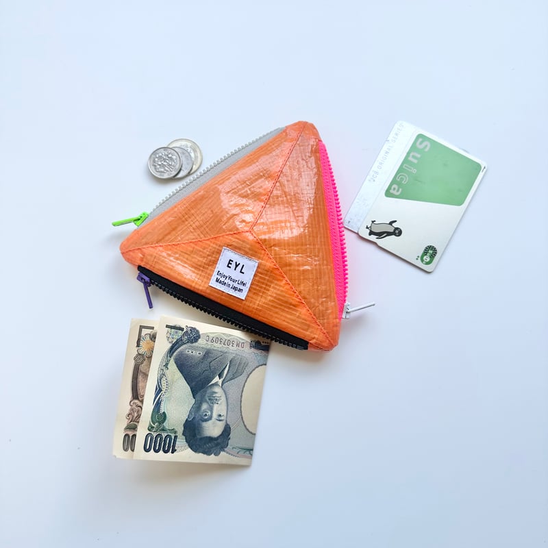 EYL Triple Pocket Pouch【S】Orange | EYL Online S