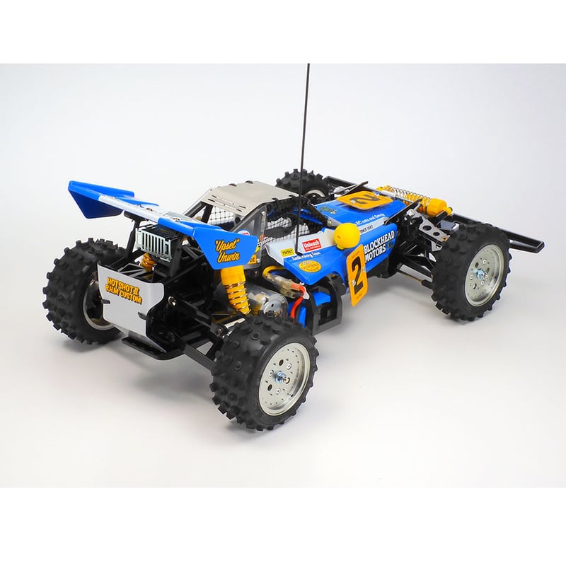 タミヤ 1/10 RCカー ホットショットII BLOCKHEAD MOTORS 組み立てキッ