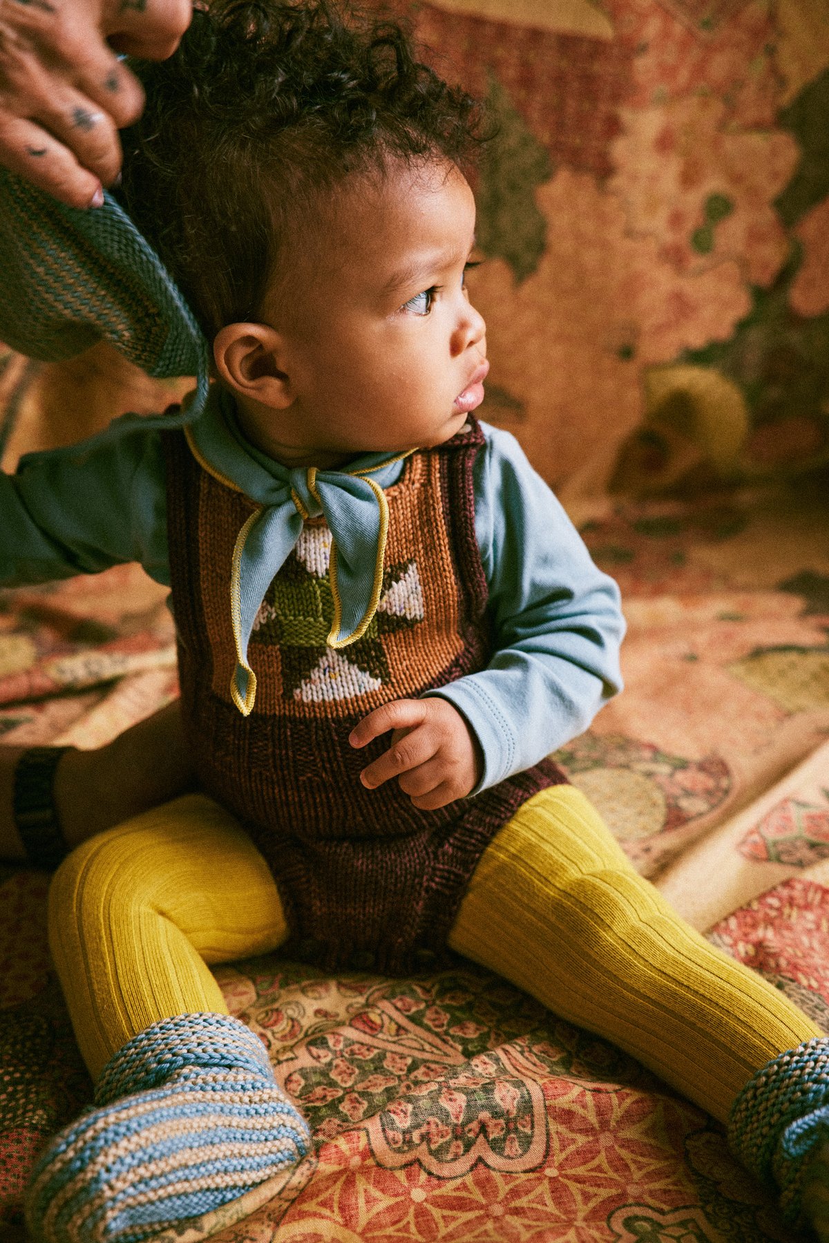 Misha&puff Bohemiaロンパース6-12m Misha & Puff bohemia ピエロ